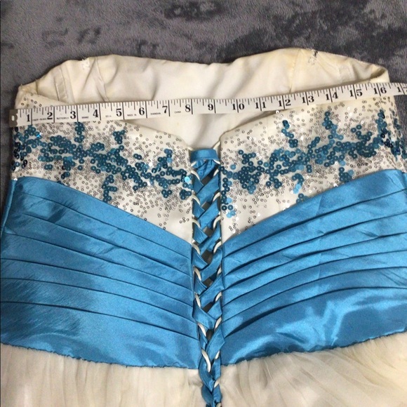 Posh Precious formal Prom gown Size 20 - Picture 3 of 10